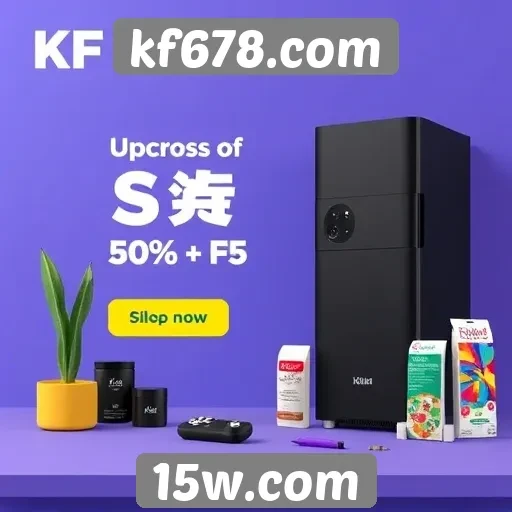 Ofertas promocionais disponíveis no site kf678.com